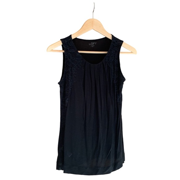 LOFT Cotton Lace Shell - Picture 3 of 14